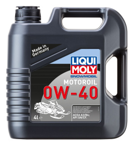 Масло моторное LiquiMoly Snowmobil Motoroil 0W-40 SM/CF;A3/B3 (4л)